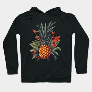 Simple Tropical Pineapple, Love Fruits Hoodie